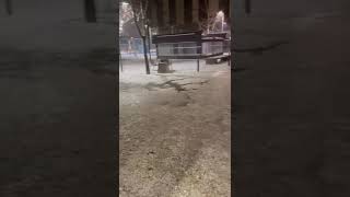 Tormenta de granizo en Zamora