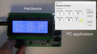 DropArt control hardware and PC application