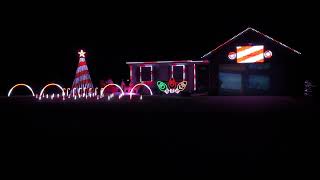 XATW Kid on Christmas light show