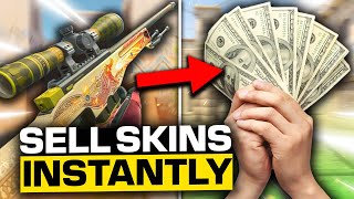 HOW to SELL CS2 SKINS for REAL MONEY (PayPal)