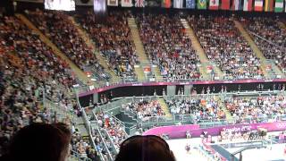 Basketball London 2012 Olympics - Mexican Wave