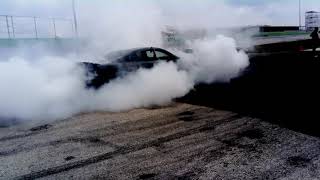 Shelby gt500 burnout