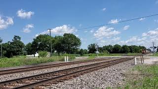 CN SD40-2W on the GTW