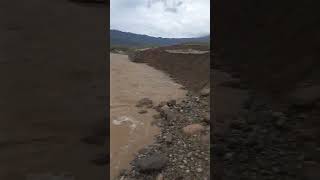 Sarwatti flood protection bund, Harnai. Monsoon Rainfall, Irrigation Dept Balochistan #harnai #flood