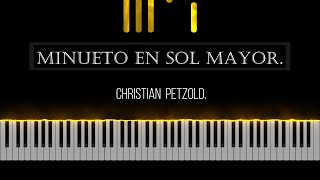 Minueto en Sol Mayor. "Christian Petzold".​​​ (Synthesia).