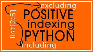 positive indexing in python