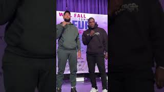 Deron Williams vs Frank Gore Face Off For Boxing Fight #shorts