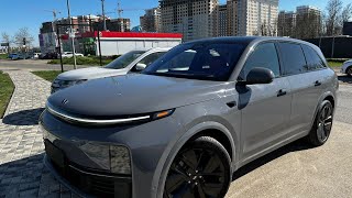 Li Auto Li 7pro Автопилот после обновления 5.1.0 в городе с плохой разметкой ⚡️☝️👍