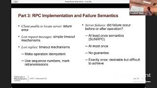 UMass CS677 (Spring'24) -   Lecture 04 -   Remote Method Invocation