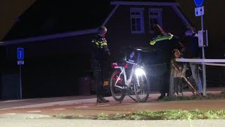 fietskoerier aangereden door auto aan de landbouwlaan in Berghem