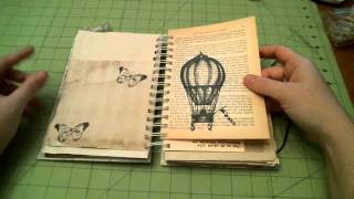 Junk Journal Travel Suitcase