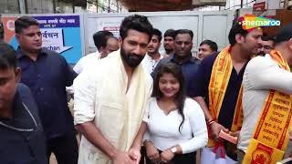 Vicky Kaushal Visits Siddhivinayak Temple As He Reveals 'Chhaava' Teaser In Mumbai #vickykaushal