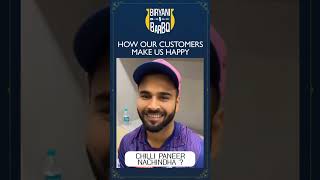 Customer Happiness: BiryaniNBarbQ's Recipe for Success!  #trending #shorts  #food