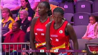 South Africa v Uganda   Match Highlights   Netball World Cup Prelim Stage 2