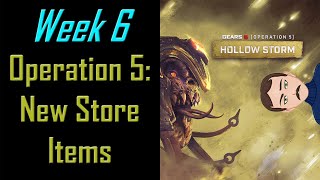 NEW STORE ITEMS Week 6 and 7 (December 22 - January 4) - Gears 5 Operation 5