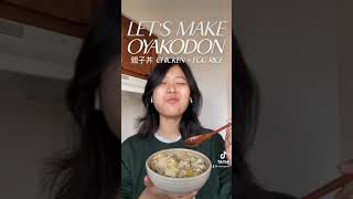 Oyakodon 親子丼 (Chicken and Egg Rice Bowl)