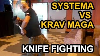 Krav Maga VS Russian Systema Spetsnaz - Knife Self Defense Techniques