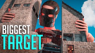 Becoming the BIGGEST TARGET on the SERVER! - Rust Survival