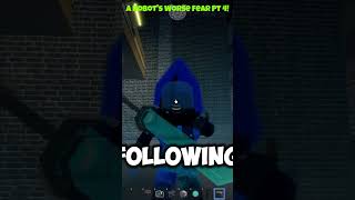 A Robot's Worst Fear Part 4.. (Roblox Piggy) #shorts #roblox