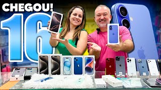 CHEGOU O MAIS ESPERADO! Iphone 16 já está DISPONÍVEL na PORTAL CELL!