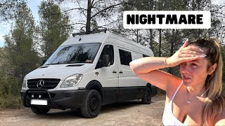 The reality of Van Life that no one shows you - Zaragoza city S5 Ep12