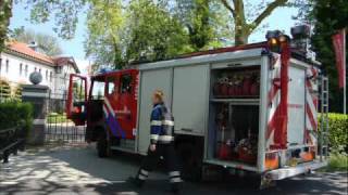 Brandweer Zetten 2x met spoed onderweg naar OMS Florence Nightingale Instituut Zetten.