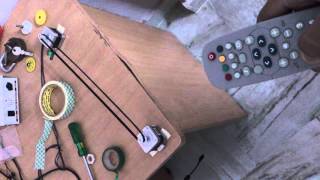 Control a Stepper Motor with a Timing Belt using an IR Remote