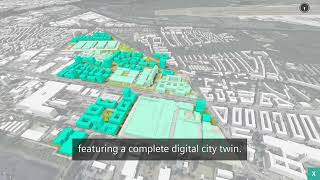 Digital Twin | Siemensstadt Square in Berlin