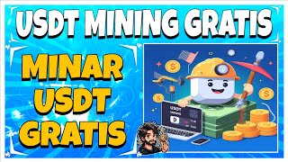 💲NUEVA MINERIA USDT RETIROS GRATIS Y SIN REFERIDOS💲 Como Minar USDT SIN INVERSION | USDT Mining🔥