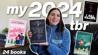 24 books I want to read in 2024 🎀 2024 TBR