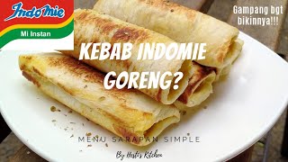 Kebab mie goreng simple dan enak || Cocok jadi menu sarapan!