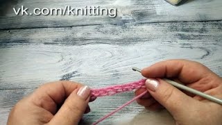 Наборный ряд крючком ( 1) Crochet for beginners. Crochet row