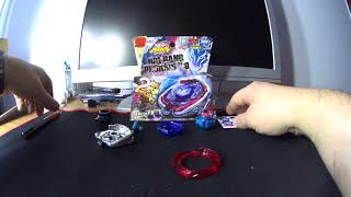 BeyBlade Metal Fight 4D (Metal Fury) BB-106 Big Bang Pegasis F:D (Final Drive) Unboxing