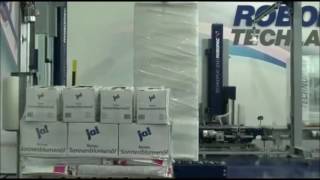 Aetna Ecowrap Rotating Arm Pallet Wrapping Machine from Clingfoil Ltd