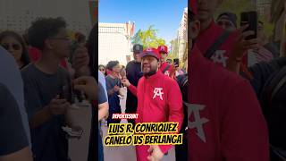 Luis R. Conriquez en la pelea de Canelo vs Berlanga