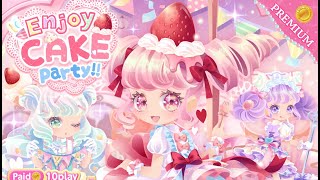 Cocoppa Play - Enjoy Cake Party!! Premium Coin Gacha (21 Spins)