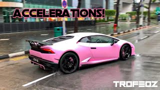 Matte Pink Lamborghini Huracan w/ Soul Performance Exhaust Loud Accelerations!