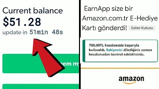 1 AYDA KAÇ PARA KAZANDIM - earnapp PARA NASIL ÇEKİLİR - earnapp internetten para kazandıran uygulama