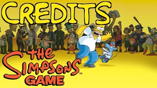 The Simpsons Game (PS3) - Credits