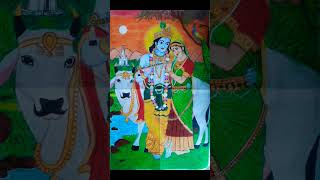 Janmashtami drawings ❤❤❤ #shorts #ytshorts #god #krishna #kanha #drawing