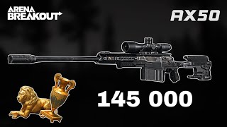 Open PvP raid with powerful sniper AX50 for 145k | Arena breakout