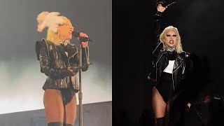 Lady Gaga hit in the head during concert:  shows how the 'Hold My Hand' singer handled it