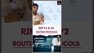 RIP v1 and V2 distance vector routing protocol #ripv2 #riproutingprotocol