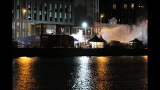 David Coulthard donuts RedBull Showrun Dublin