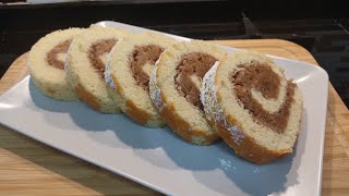 Yumuşacık elmalı rulo pasta tarifi - Apple rolled cake recipe