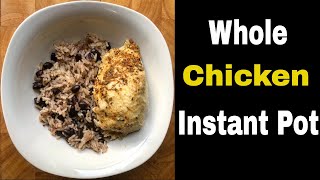 Quarantine Meals| Whole Chicken Instant Pot| The Alright Chef