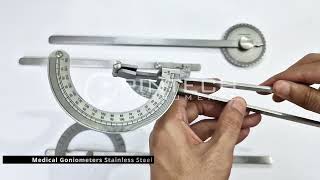 Medical Goniometers Stainless Steel | Pin Tech Instruments