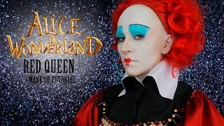 Alicja w Krainie Czarów: Czerwona Królowa/ MakeUp Tutorial /Alice in Wonderland: Red Queen