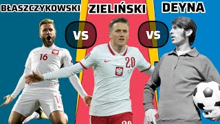 Najlepsi Polscy pomocnicy porównani w 4 minuty. Błaszczykowski vs Zieliński vs Deyna