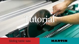 Tutorial: Sägeblattwechsel und -anlegen bei T60C